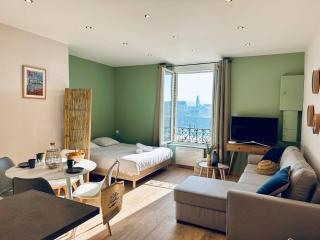 La Paillote Dieppoise vue port exceptionnelle 2 à 4 pers - 0