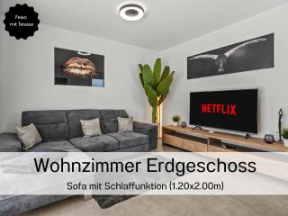 Ferienhausträume - ebenerdiges Bodensee Apartment mit Garten und großer Terrasse mit Grill - 8