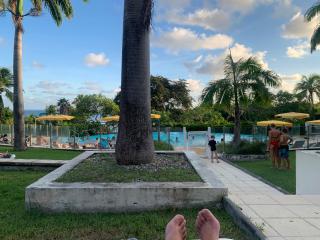 studio Au Paradis vue mer dans village de vacances à Saint Anne - Courcelles - 4