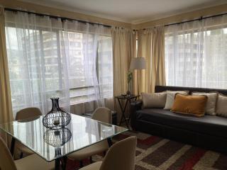 Acogedor departamento amoblado en Viña del Mar Poniente 2D 1B - 1