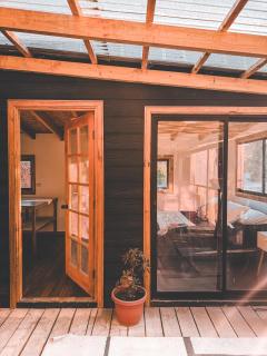 Cabaña con vista al volcán - 0