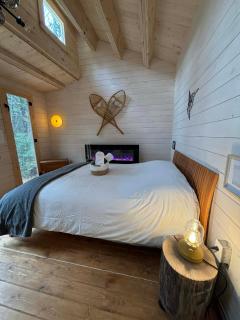 Refuge Fristad - Microchalet Peppar avec spa privé - 4