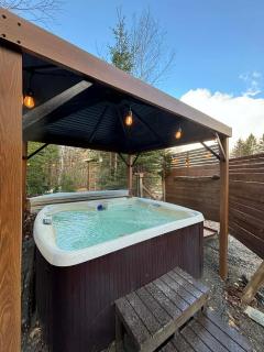 Refuge Fristad - Microchalet Peppar avec spa privé - 3