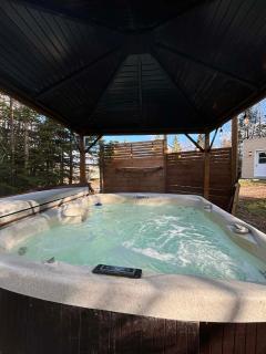 Refuge Fristad - Microchalet Peppar avec spa privé - 2