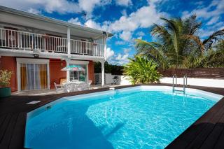 Villa au cœur des îles, piscine et vue marina du Gosier - 8