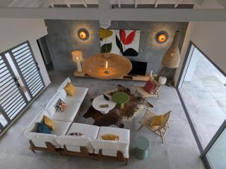 AQUAWAVES - Villa AQUALIS 6 à 8 personnes - Front de Mer au Moule - vue Pointe de la Vigie - 5