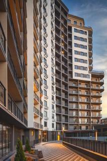 Уютная студия с балконом и панорамным видом на город, ЖК Милос, 7я Фонтана - 9