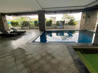 Edsa Heights Unit 3416 Cozy 1 br Loft Penthhouse Unit with 2 full beds Ama Tower - 3
