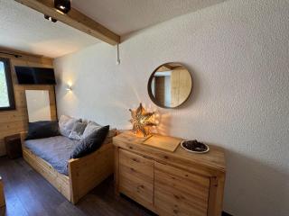 Studio 4 pers, accès pistes navette, parking ext - FR-1-358-205 - Champcella - 0