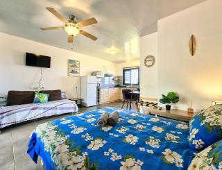 Studio Tropical - climatisé - vue mer et montagnes - canoes et paddle offerts ! Teahupo'o Lodge Tahiti - 5