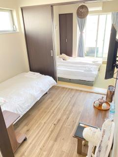 Sun生A号棟305室直达关西机场 电梯公寓 采光良好 仅2站到难波 直达梅田心斋桥天王寺 附带私人厨房 - Osaka - 0