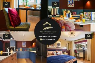 Modern Six Bedroom Ensuite Home Near Cheshire Oaks and Chester with Free WiFi Free Parking Ideal for Work Stays - 0