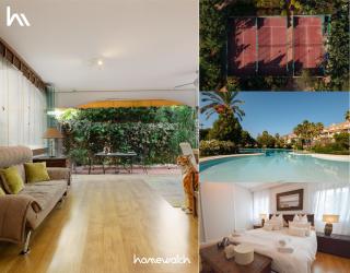 Spacious apartment, with private terrace and large communal pool and tennis courts, in Puerto Banús - 0