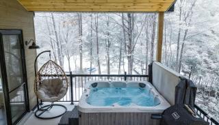 Spa Pool table Lake access - Le 515 Beaulac - 9