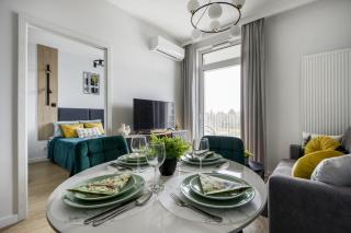 M&R Apartament Airport&Business LUX Instalatorów - AC - underground garage - Smart TV - Amazon Prime - SkyShowtime - self check-in - close by Chopin Airport - Warschau - 3