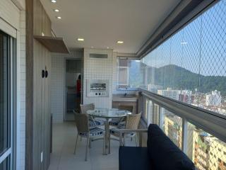 Apartamento Praia Grande Varanda vista mar - 3