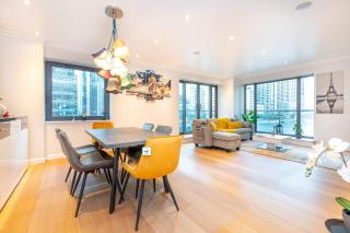 Chic, Contemporary 3BR Flat in Prime Canary Wharf - Londres - 9