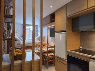 Studio divisible 4 pers avec balcon à Valmorel - FR-1-291-1027 - Valmorel - 0