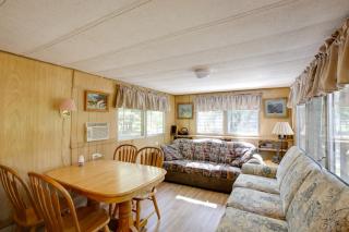 Little Manistee Riverfront Cabin with Fire Pit! - Irons - 9