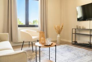 MILPAU Bottrop 2 - Premium-Apartment - 4 Personen mit Queensize-Bett und Einzelbetten - Zentral, Nespresso und Smart-TV - Bottrop - 7