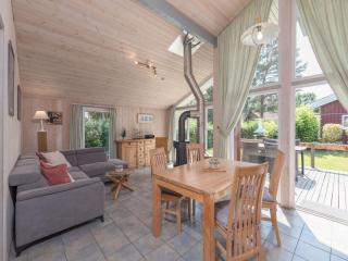 Ferienhaus mit Sauna im Ferienpark Mirow - 7