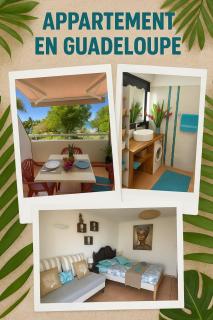 studio ti kaz an nou - vue mer - accès piscine - 0