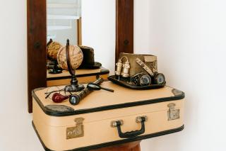 Gelbe Koffer - Vintage Maisonette in Neunkirchen - 2 SZ - Self-Check-in - Parkplatz - Balkon - Badewanne - WLAN 250 Mbit - bis 4 Pers - zentrumsnah - 7