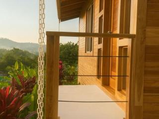 luxury wooden house mountain view - 5
