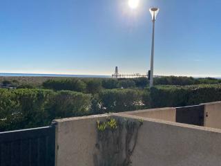 Port Leucate : Villa T2 Mezzanine Climatisée, Animaux <10kg OK, 5 pers., Front de Mer, PKG - FR-1-798-61 - Port Leucate - 5