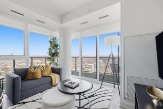 Modern 2BR Oasis with Patio & Parking - 1