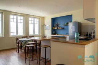 108 - Appartement T4, au dernier étage, avec ascenseur, de la résidence des Arcades, avec magnifique vue mer. - 7