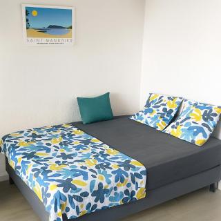 Charmant studio climatisé 24 m2 terrasse à 100m de la plage - 8