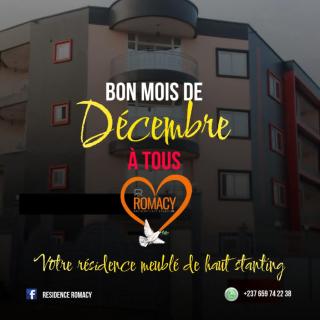 Résidence Romacy, appartement 2 chambres avec balcon à Ahala, quartier résidentiel de Yaoundé - 9