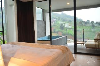 Emerald hill mountain 8 BR and 4 BR honeymoon suite private plunge pool karaoke heated pool - Ciburial - 4