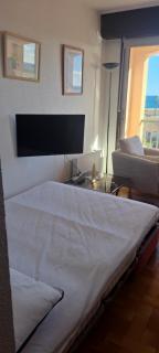 A peine 200m du village de Noël 2-4 pers Barcarès accès plage direct studio vue mer exceptionnelle - 1