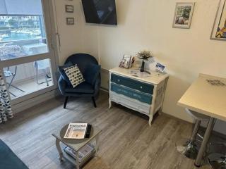 Studio lumineux à Courseulles-sur-Mer avec vue sur la mer - 6