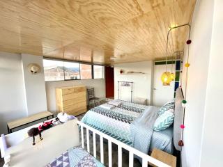 Casita Cusco Spacious 2BR apartment great views, balcony, WiFi - Cuzco - 2