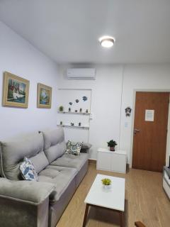 Apto Lindo 2 dormitorios,Ubatuba 300 metros da Orla do Itaguá- Com Elevador-Wi-Fi-Garagem - 0