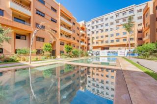 AFCON Stay Gueliz 2BR & Pool, Parking & Wi-Fi - 0