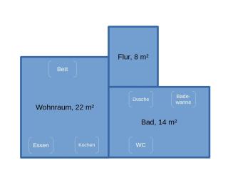 Apartment Drachennest mit Kochnische & Bad - 2
