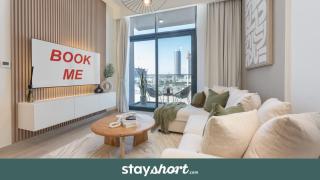 StayShort - Modern 1-Bedroom Apartment at Azizi Riviera in Meydan - 0