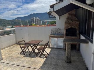 Cobertura Duplex frente Praia Massaguaçu 6 pessoas com vista e piscina - Caraguatatuba - 1