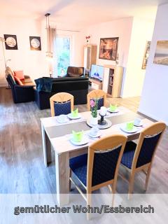 NEU "Poseidon" Papenburg ebenerdig rollstuhlgerecht 84 qm Neubau EBK Free Wifi NEU - 9