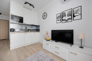 Studio in Warsaw with Air Condition & Balcony By Noclegi Renters - 8