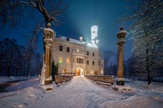 Zamek Karpniki Schloss Fischbach - 4