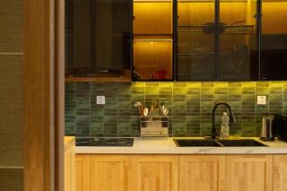 Ở Space Homestay Ecopark - Sol Room Landmark 2 - 2BR Red river view with sauna - 7