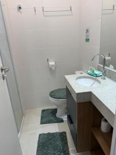 Apartamento Pé na Areia com Churrasqueira Carvão Wi Fi Grátis - 1