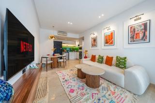 Modern 1BR , Cinema & Xbox , Central Guéliz - 0