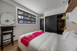 Modern 1BR , Cinema & Xbox , Central Guéliz - 5