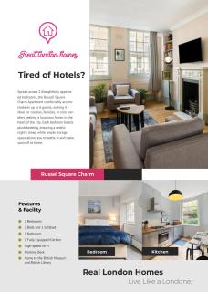 Russell Square Vintage - 2 Cozy Bed Home - London - 4